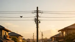 電線にとまる鳥はなぜ感電しないのか、電位差と回路でわかる仕組み