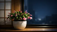 クリスマスカクタスのつぼみが落ちる原因と対策、冬に見直す置き場所・温度・水やり