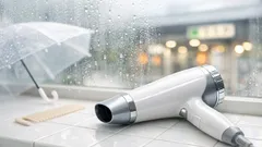 雨の日に髪が広がる原因は湿気と静電気だった、フリズを抑える今日からの対策