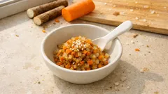 離乳食後期のきんぴらごぼう—炒めず茹でてやわらか、しょうゆ1滴の薄味レシピ