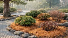 冬の花壇を守る松葉マルチの効果とは？乾燥・凍結・雑草をまとめて対策