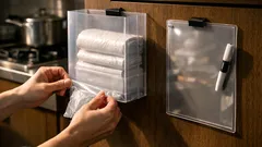 余ったクリアファイルが収納に化ける、ハサミとテープでできる再利用アイデア4選