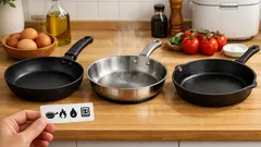 フライパンの素材別ガイド：安全性と焦げつきにくさで選ぶポイント