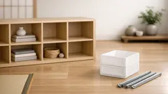 横置きカラーボックスのデッドスペースを引き出しで解消する方法