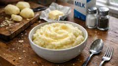 火を使わずレンジだけ：なめらかマッシュポテトがすぐ完成（洗い物少なめ）