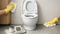 トイレ掃除しても臭いが残る原因はここ、見落とし4か所を10分でリセット